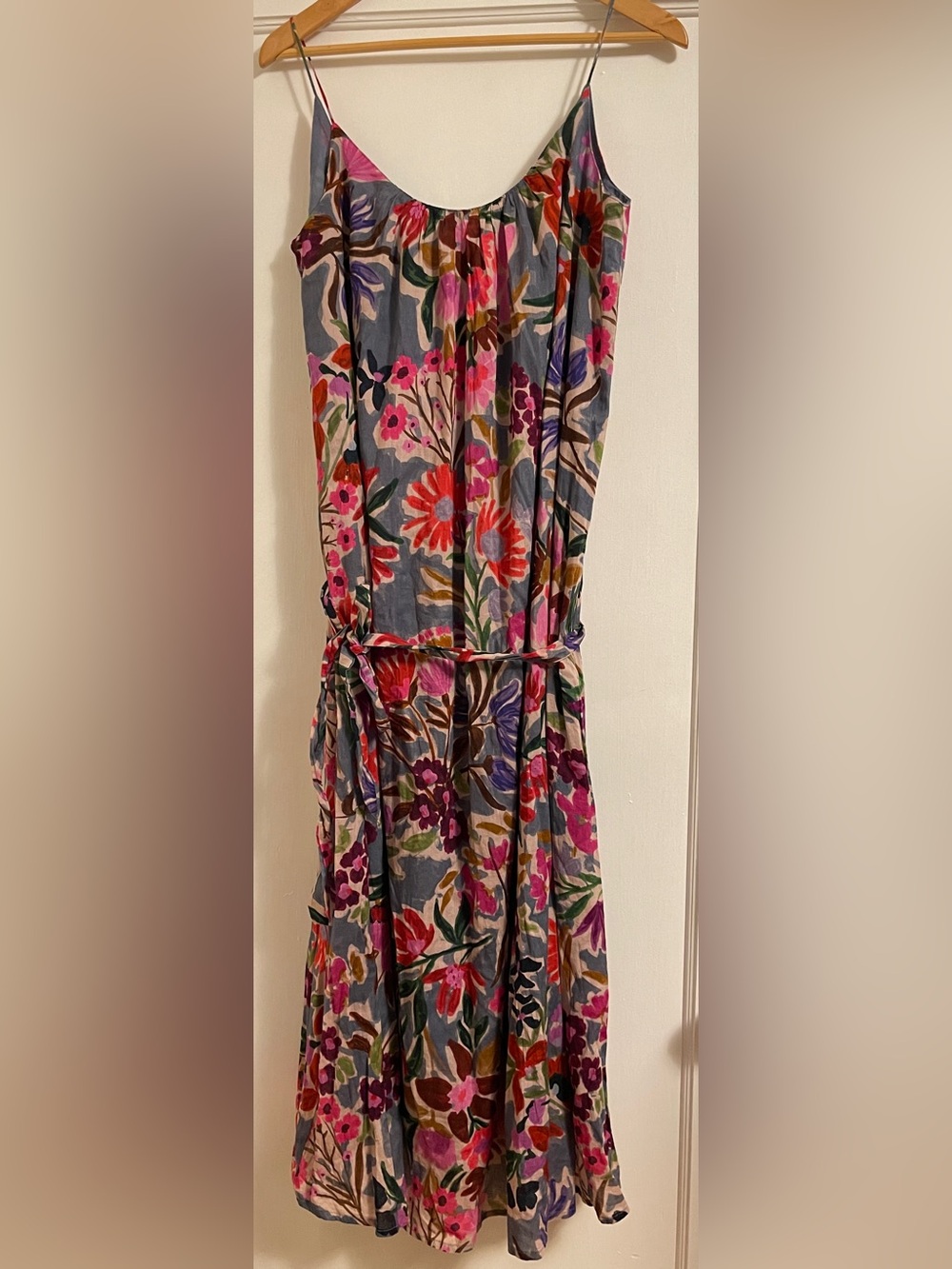 Evereve Velvet by Graham & Spencer Multi-Color Floral Maxi Dress